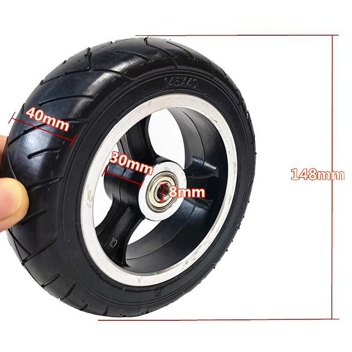 6 Electric Scooter Rear Wheel Assembly 145X40X8Mm