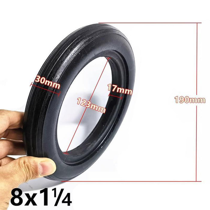 200X45 8 Electric Scooter Tires 8X1.25 Stroller Wheel Accessories 6Mm Width