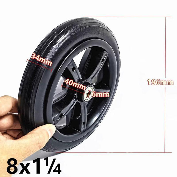 200X45 8 Electric Scooter Tires 8X1.25 Stroller Wheel Accessories 6Mm Width