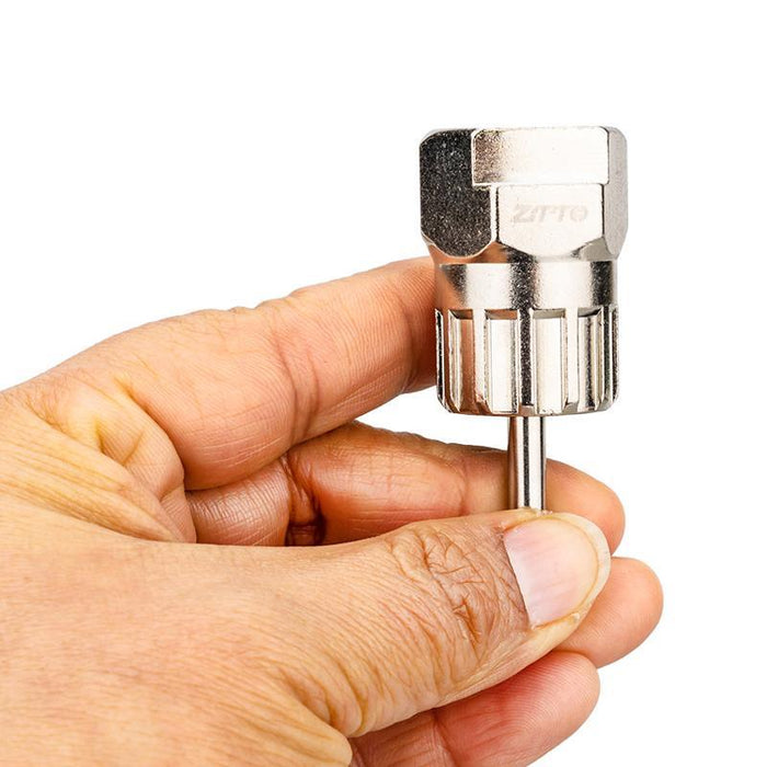 2-Piece Bike Repair Tool For Flywheel Installation And Removal