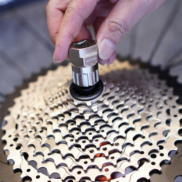 2-Piece Bike Repair Tool For Flywheel Installation And Removal