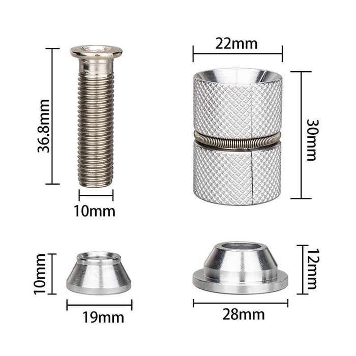 2X Ztto Carbon Fiber Fork Expansion Screws For Bike Forks