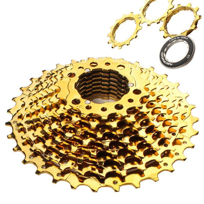 11-Speed Gold Road Bike Cassette Flywheel 11-28T