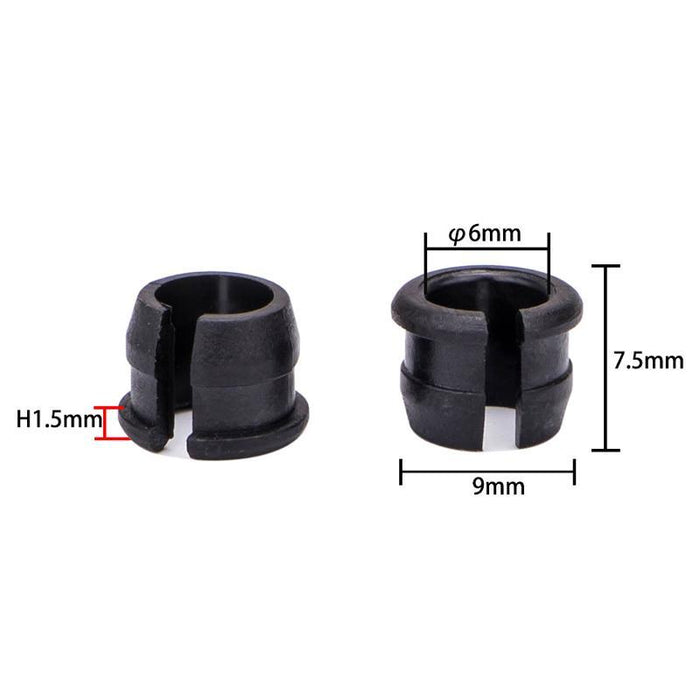 10Pcs Bike Valve Adapter For Schrader To Presta Conversion