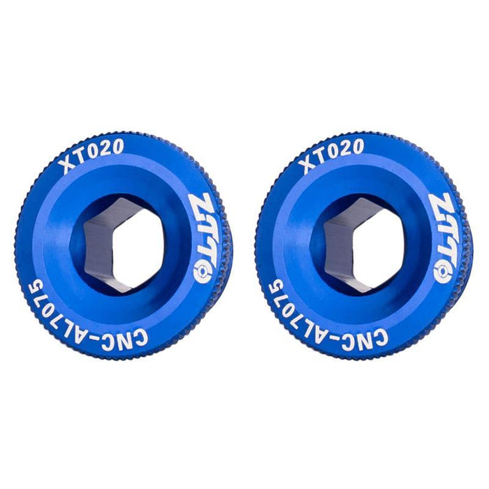 2X Ztto Bike Crank Cover Aluminum Alloy M18 Black
