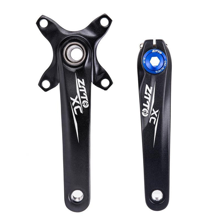 2X Ztto Bike Crank Cover Aluminum Alloy M18 Black