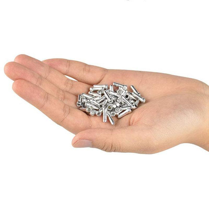 100Pcs Aluminum Bike Brake Shifter Caps