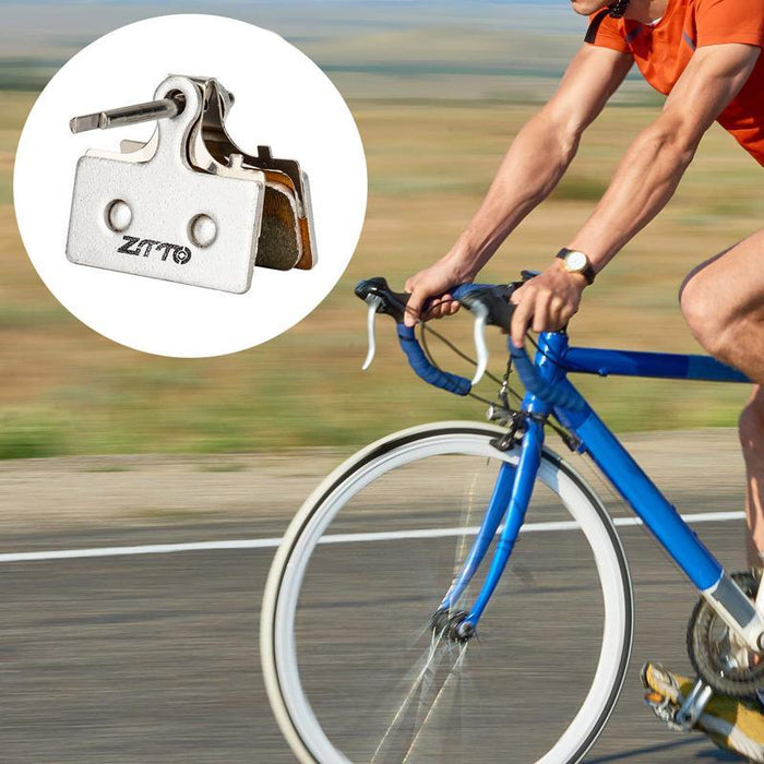 2 Pairs Metal Sintered Disc Brake Pads For Bikes & Scooters