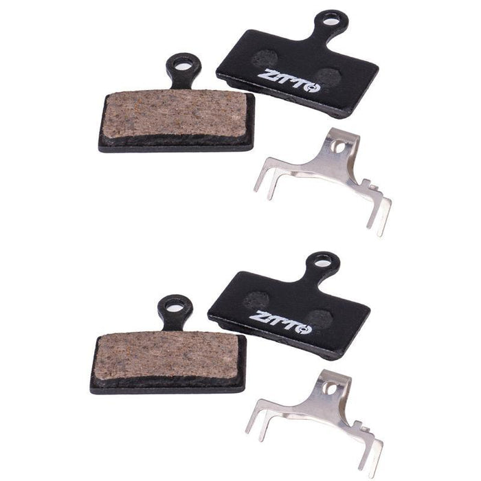 2 Pairs Mtb Disc Brake Pads Semi-Metallic Resin Model Ms-01B