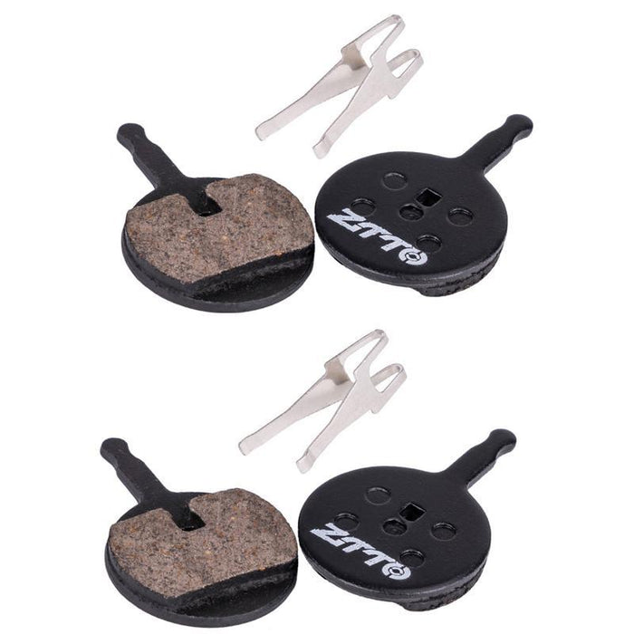 2 Pairs Mtb Disc Brake Pads Semi-Metallic Resin Model Ms-01B
