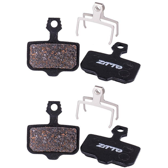 2 Pairs Mtb Disc Brake Pads Semi-Metallic Resin Model Ms-01B