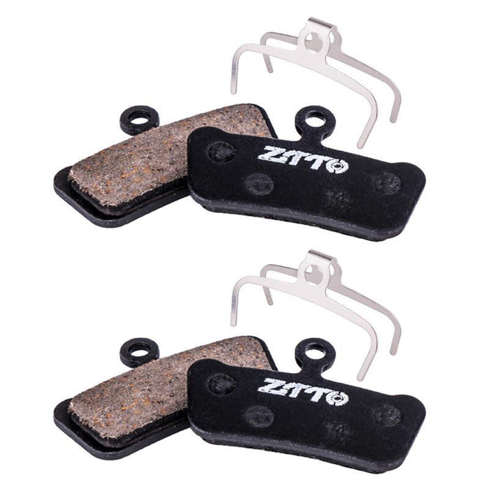 2 Pairs Mtb Disc Brake Pads Semi-Metallic Resin Model Ms-01B