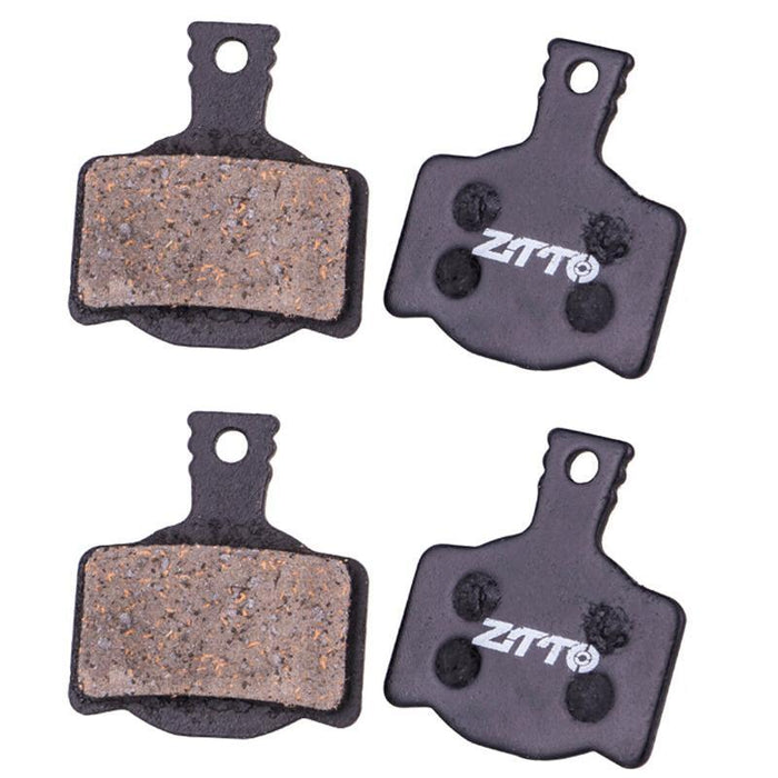2 Pairs Mtb Disc Brake Pads Semi-Metallic Resin Model Ms-01B