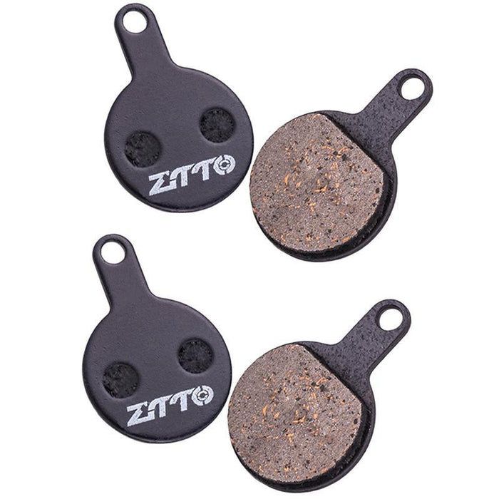 2 Pairs Mtb Disc Brake Pads Semi-Metallic Resin Model Ms-01B