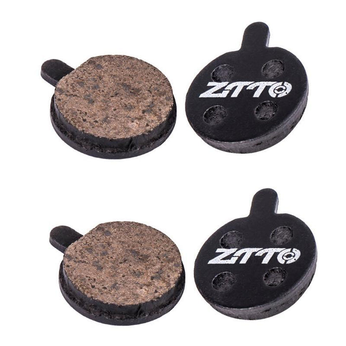 2 Pairs Mtb Disc Brake Pads Semi-Metallic Resin Model Ms-01B