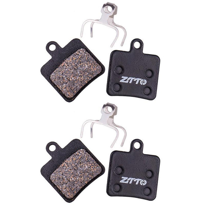 2 Pairs Mtb Disc Brake Pads Semi-Metallic Resin Model Ms-01B