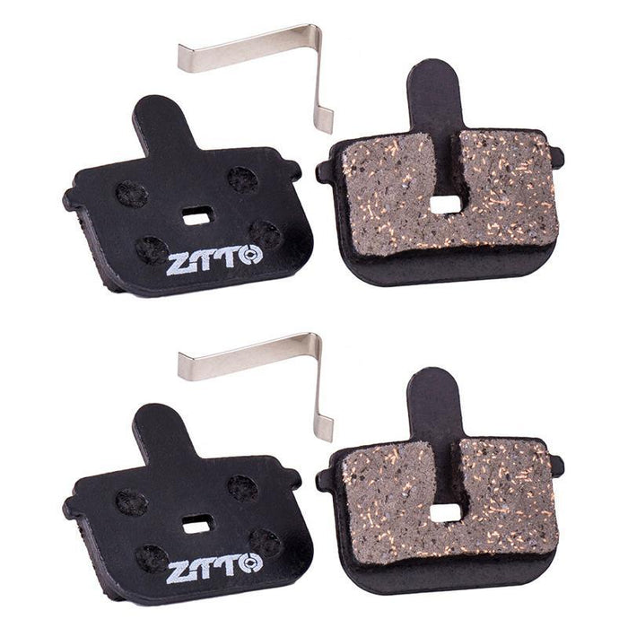 2 Pairs Mtb Disc Brake Pads Semi-Metallic Resin Model Ms-01B