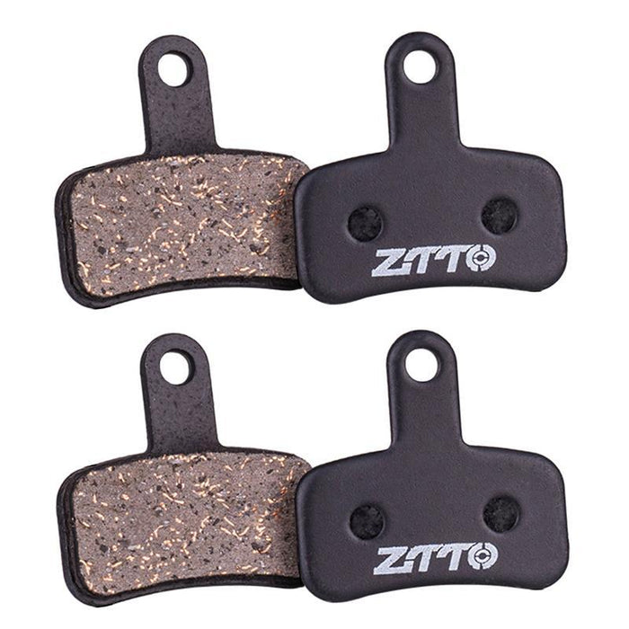 2 Pairs Mtb Disc Brake Pads Semi-Metallic Resin Model Ms-01B