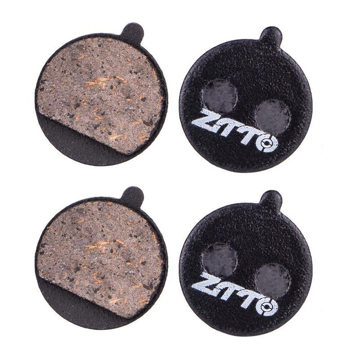 2 Pairs Mtb Disc Brake Pads Semi-Metallic Resin Model Ms-01B