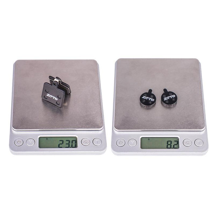 2 Pairs Mtb Disc Brake Pads Semi-Metallic Resin Model Ms-01B