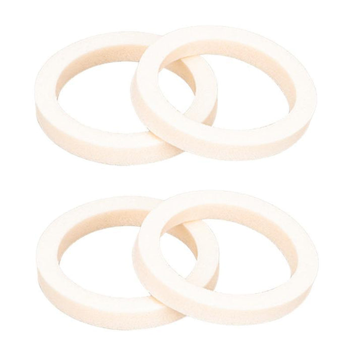 2 Pairs Shock Absorbent Fork Oil Dustproof Sponge Rings For Mountain Bikes