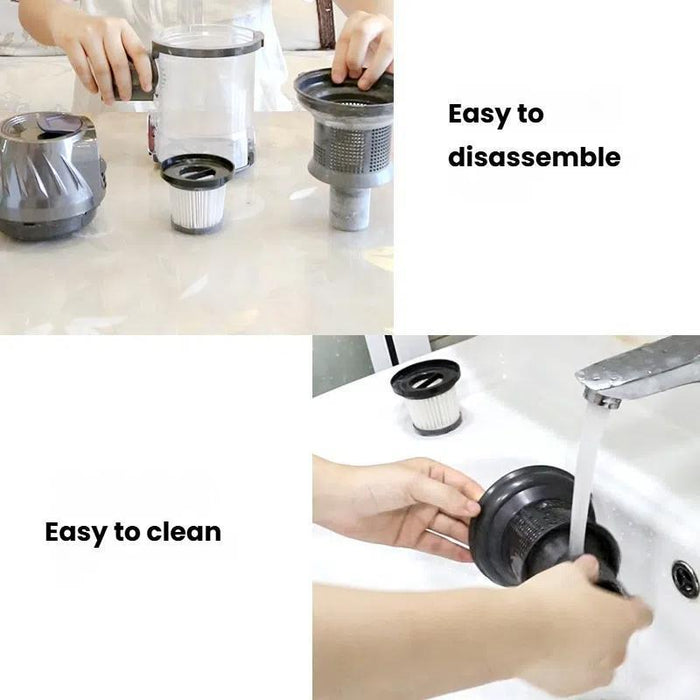 5Pcs 2-In-1 Flat Suction For Zek K7 Vacuum