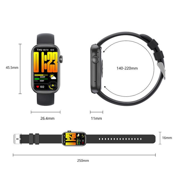 1.47 Inch Tft Screen Smart Wristband Support Bluetooth Calling / Oxygen Detection / Sleep Detection / Heart Rate Detection