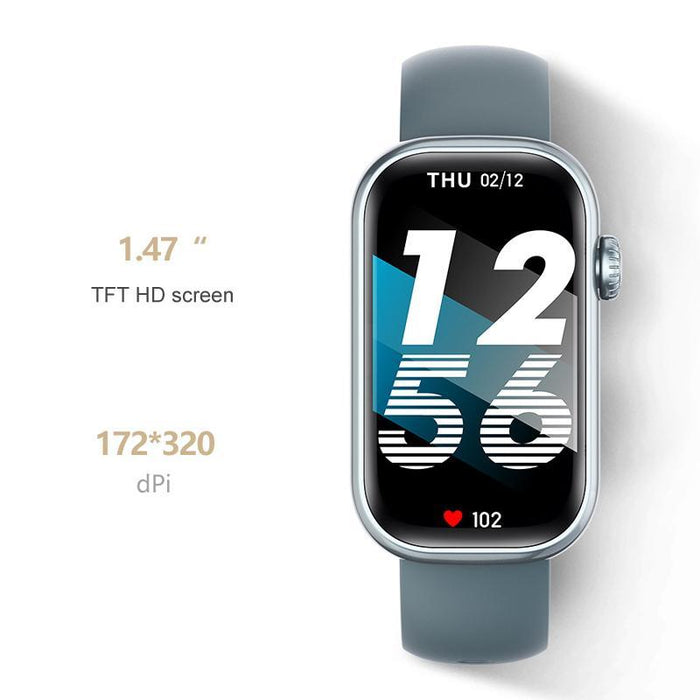 1.47 Inch Tft Screen Smart Wristband Support Bluetooth Calling / Oxygen Detection / Sleep Detection / Heart Rate Detection