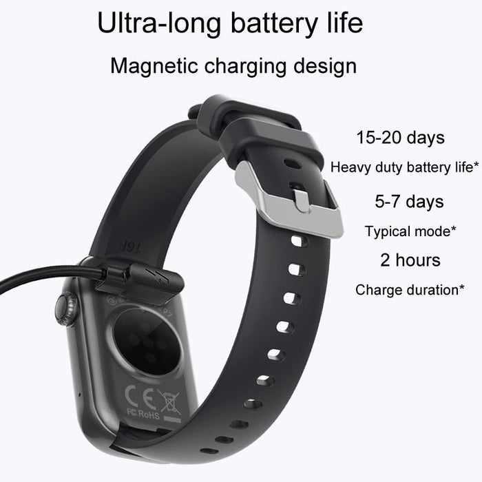 1.47 Inch Tft Screen Smart Wristband Support Bluetooth Calling / Oxygen Detection / Sleep Detection / Heart Rate Detection