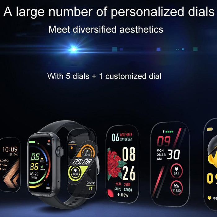 1.47 Inch Tft Screen Smart Wristband Support Bluetooth Calling / Oxygen Detection / Sleep Detection / Heart Rate Detection