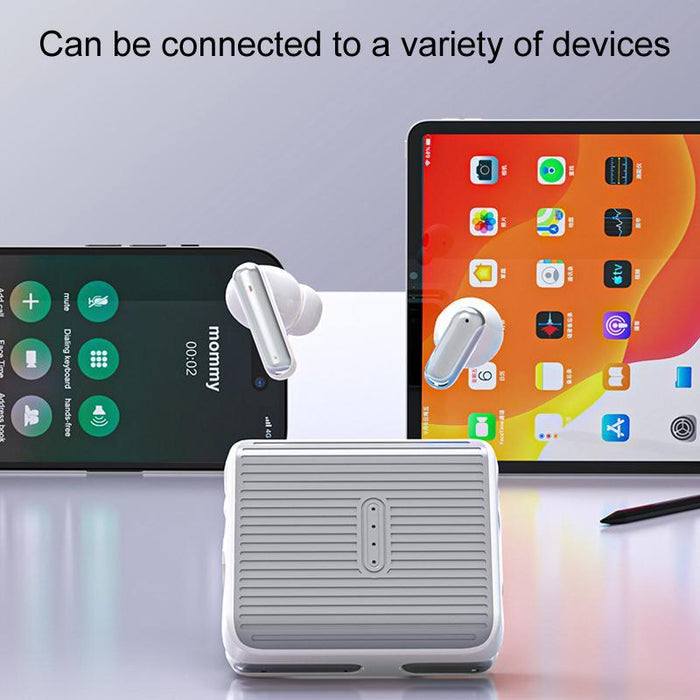 In-Ear Long-Life Couple Two-In-One Bluetooth Wireless Earphones Two Pairs Of Earphones