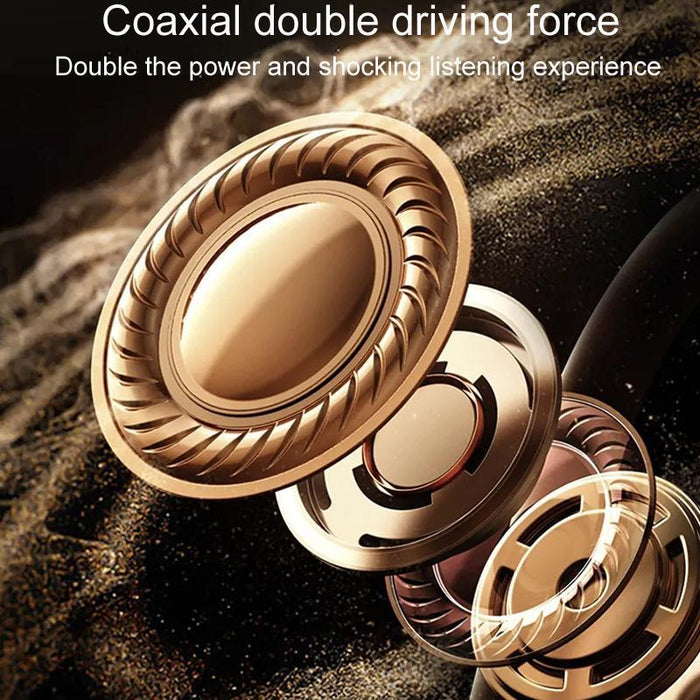 In-Ear Long-Life Couple Two-In-One Bluetooth Wireless Earphones Two Pairs Of Earphones