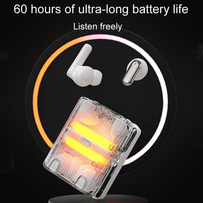 In-Ear Long-Life Couple Two-In-One Bluetooth Wireless Earphones Two Pairs Of Earphones