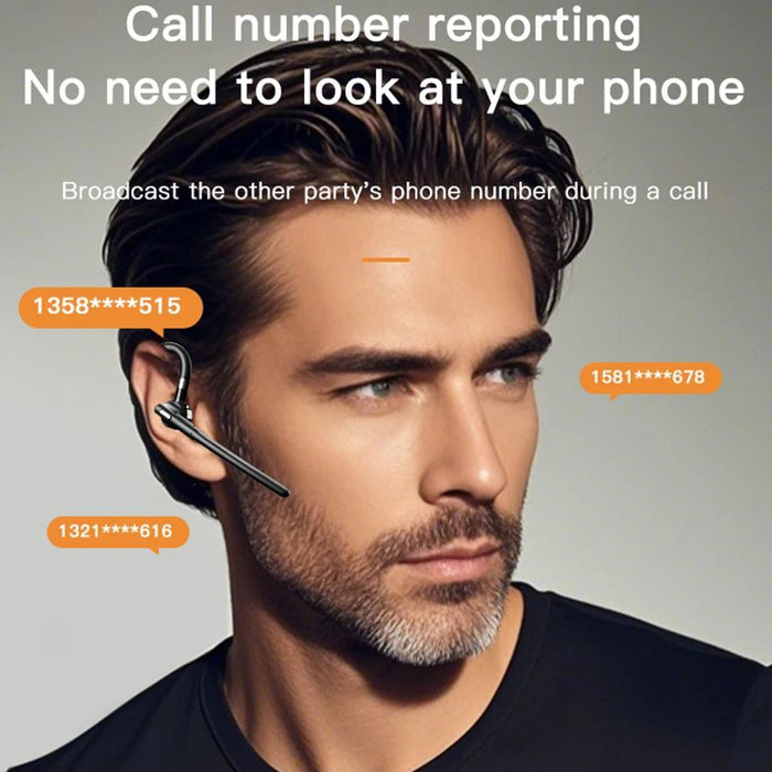 Yyk-526 On-Ear Bluetooth Earphone Ai Noise Reduction Hd Talking Business Earphone