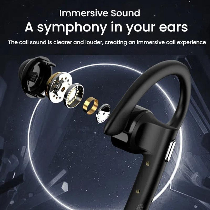 Yyk-526 On-Ear Bluetooth Earphone Ai Noise Reduction Hd Talking Business Earphone