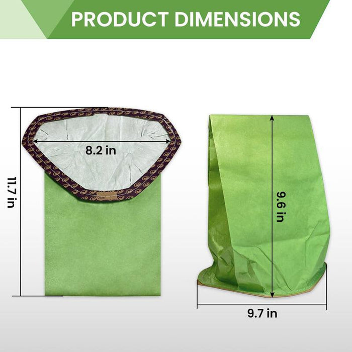 2-Pack Vacuum Cleaner Dust Collection Bags