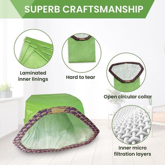 2-Pack Vacuum Cleaner Dust Collection Bags