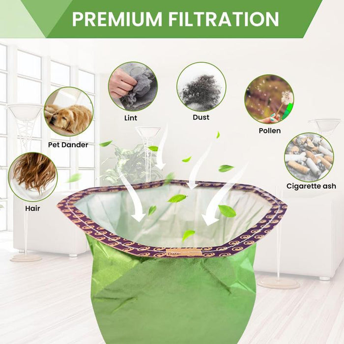 2-Pack Vacuum Cleaner Dust Collection Bags