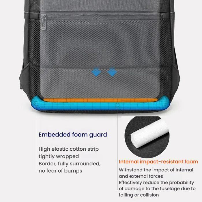 Large Capacity Lightweight Business Backpack For Men