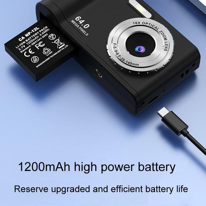 16X Digital Zoom 4K Camera 96Mp