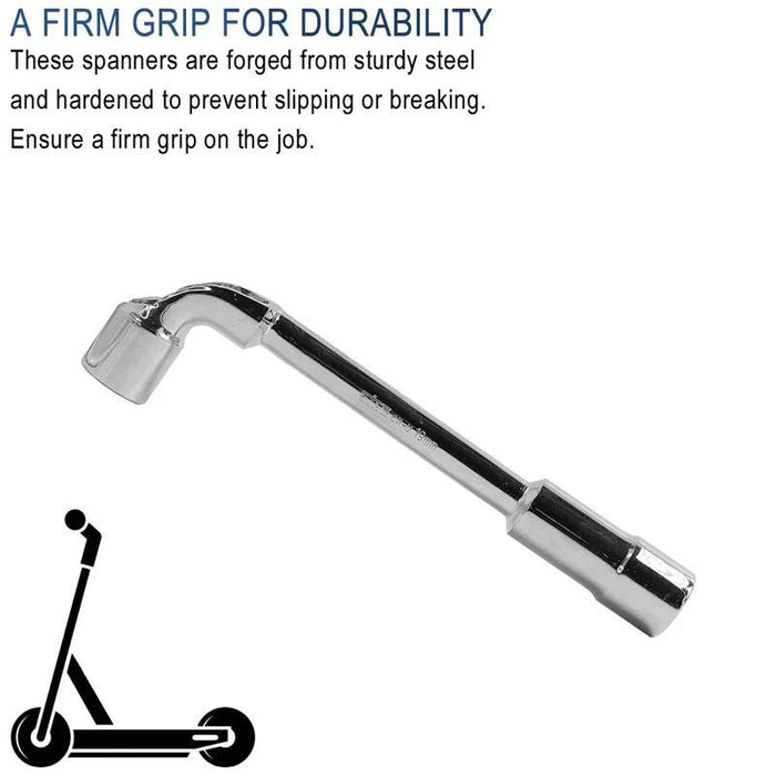 19Mm L-Shaped Socket Wrench For Electric Scooter Motor Nut