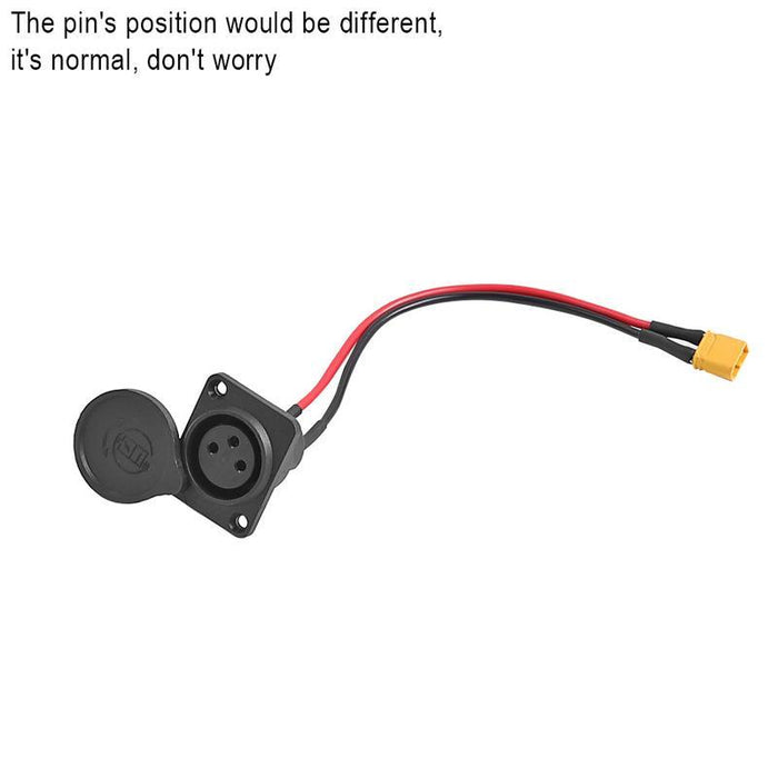 3-Pin Xlr Charging Socket For Inokim Oxo Ox Scooter