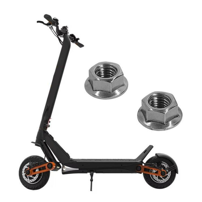 2Xx1399 For Inokim Oxo Ox Electrical Scooter Universal Tooth M14 Iron Flange Nut For Fixing Motor Shaft