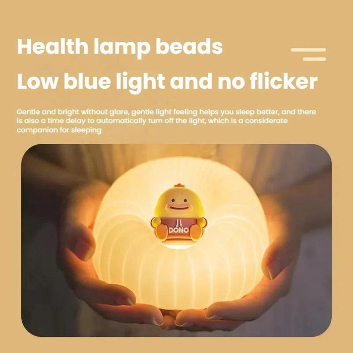 Cartoon Silicone Night Light For Baby Feeding And Bedside Lamp