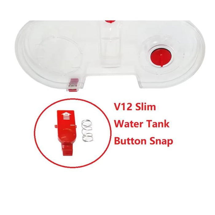 V12 Slim Vacuum Water Tank Replacement Button & Spring