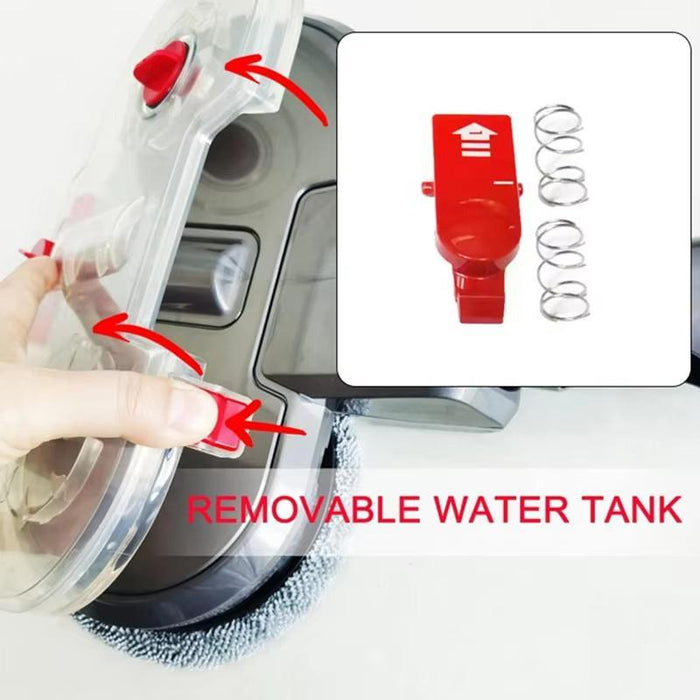V12 Slim Vacuum Water Tank Replacement Button & Spring
