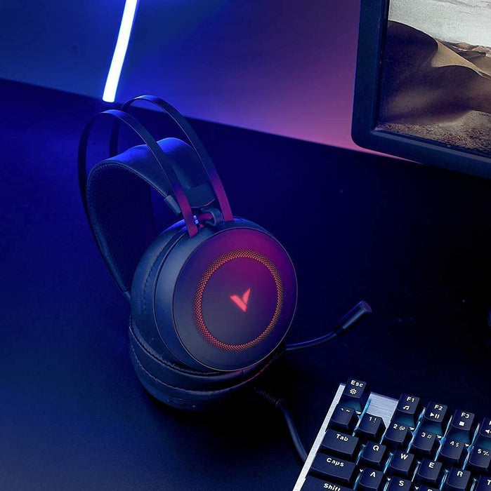 Rgb Gaming Headset With Virtual 7.1 Surround Sound And Noise Reduction
