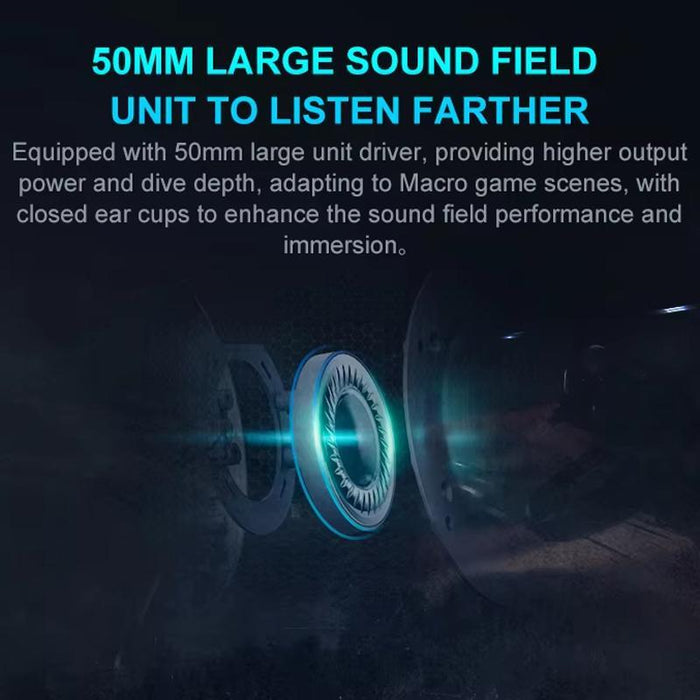 Rgb Gaming Headset With Virtual 7.1 Surround Sound And Noise Reduction