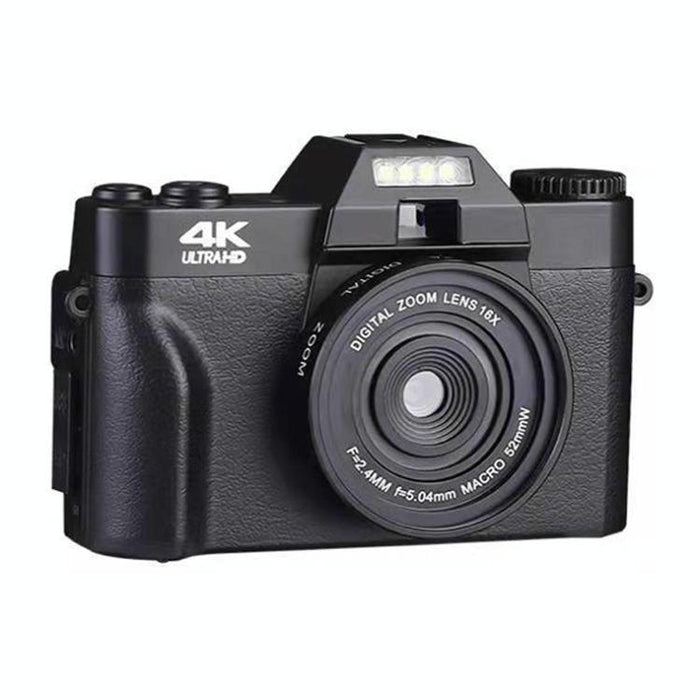 3 Inch 75Mp 4K Retro Mirrorless Camera With Wifi And Flip Screen