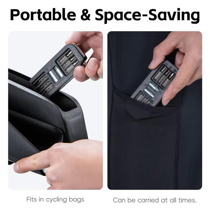 10-In-1 Bike Repair Tool Kit With Hex Keys Socket Set And Bits